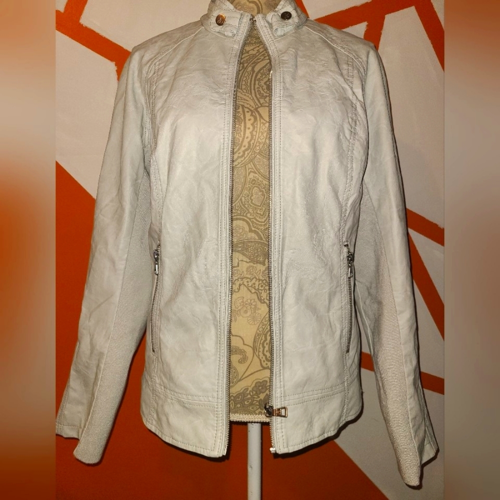 Sam Edelman Vegan Leather Moto Jacket